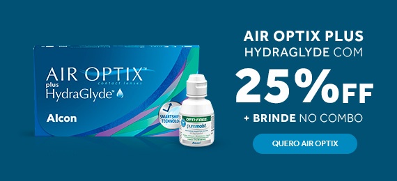 Lentes Air Optix LEVE 4 PAGUE 3 + BRINDES